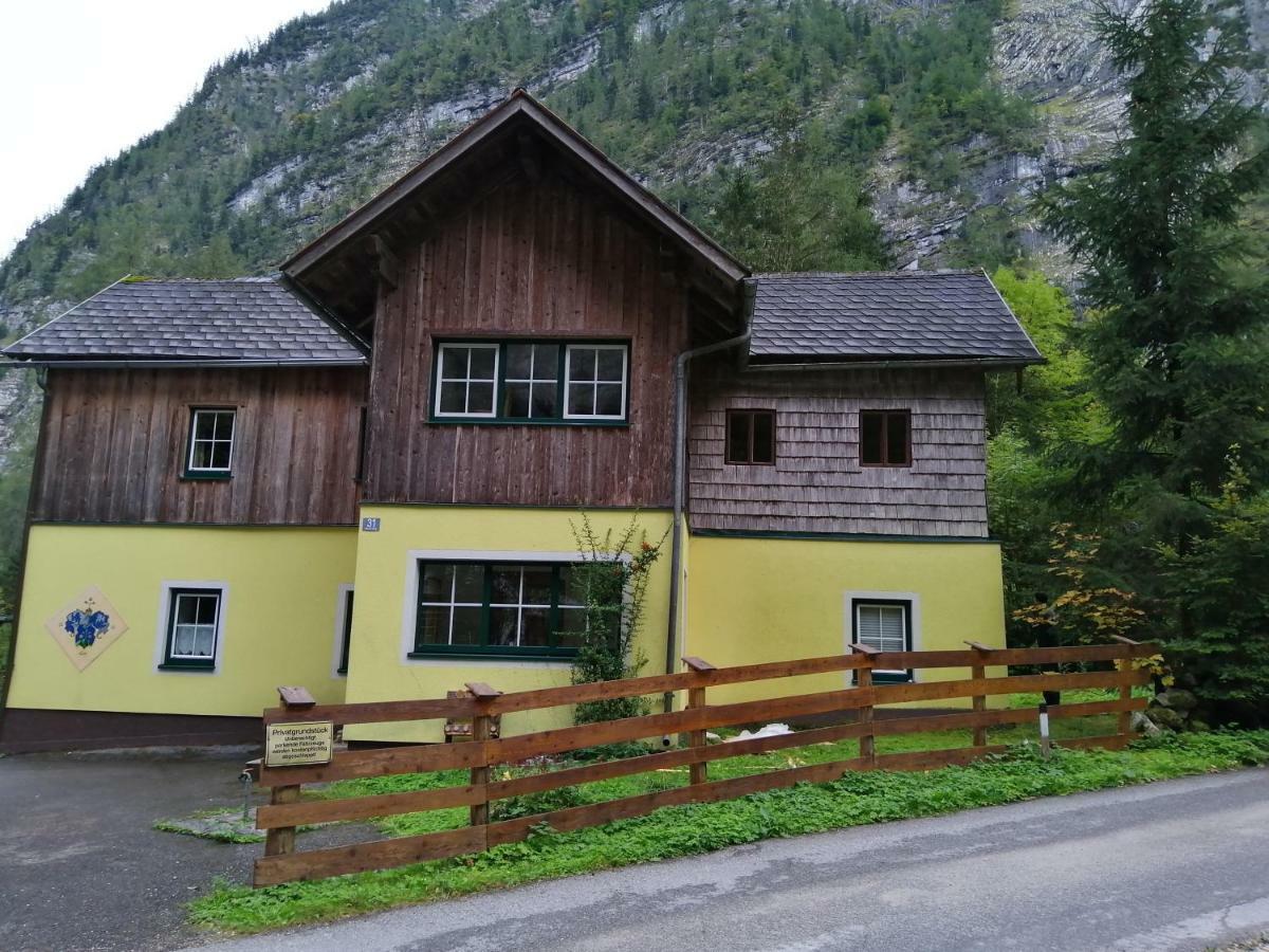 Вилла Haus Waldbach Гальштат Экстерьер фото